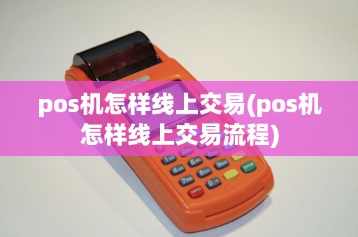 pos机怎样线上交易(pos机怎样线上交易流程) pos机怎样线上交易(pos机怎样线上交易流程)