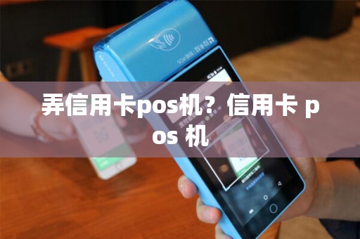 弄信用卡pos机？信用卡 pos 机