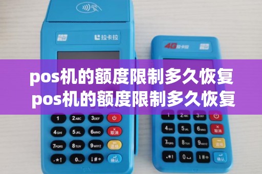 pos机的额度限制多久恢复 pos机的额度限制多久恢复一次 pos机的额度限制多久恢复 pos机的额度限制多久恢复一次