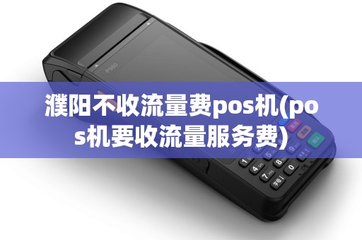 濮阳不收流量费pos机(pos机要收流量服务费) 濮阳不收流量费pos机(pos机要收流量服务费)