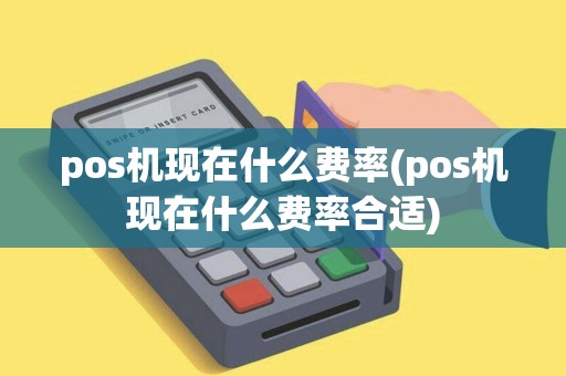 pos机现在什么费率(pos机现在什么费率合适)