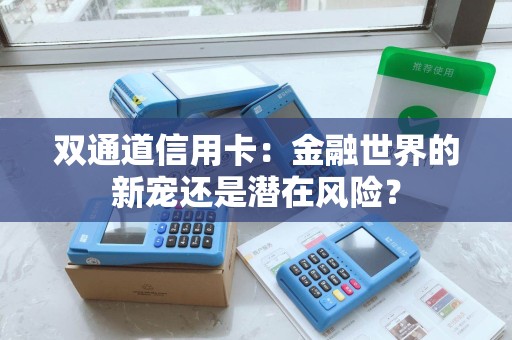 双通道信用卡:金融世界的新宠还是潜在风险? 双通道信用卡:金融世界的新宠还是潜在风险?