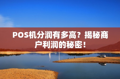 POS机分润有多高?揭秘商户利润的秘密! POS机分润有多高?揭秘商户利润的秘密!