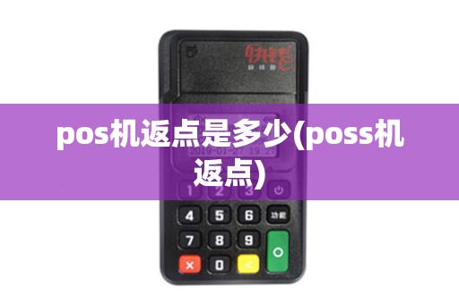 pos机返点是多少(poss机返点)