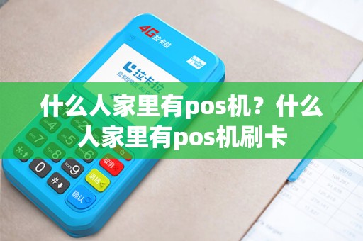 什么人家里有pos机?什么人家里有pos机刷卡 什么人家里有pos机?什么人家里有pos机刷卡