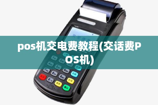 pos机交电费教程(交话费POS机)