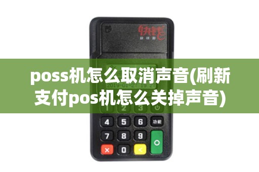 poss机怎么取消声音(刷新支付pos机怎么关掉声音)