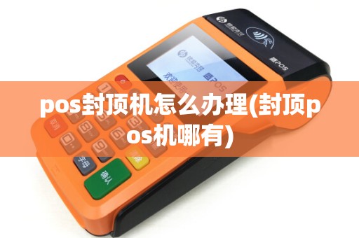 pos封顶机怎么办理(封顶pos机哪有)