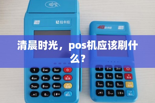 清晨时光,pos机应该刷什么? 清晨时光,pos机应该刷什么?