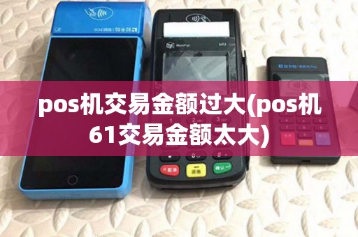 pos机交易金额过大(pos机61交易金额太大) pos机交易金额过大(pos机61交易金额太大)
