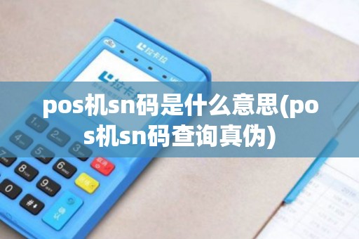 pos机sn码是什么意思(pos机sn码查询真伪) pos机sn码是什么意思(pos机sn码查询真伪)