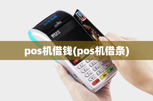 pos机借钱(pos机借条) pos机借钱(pos机借条)