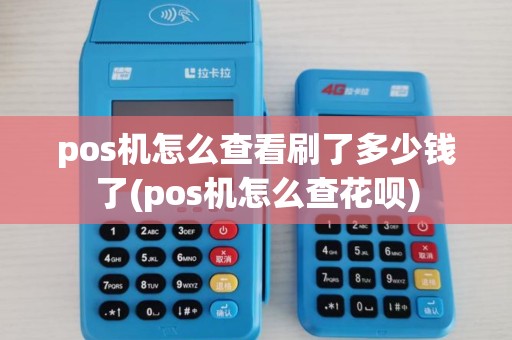 pos机怎么查看刷了多少钱了(pos机怎么查花呗) pos机怎么查看刷了多少钱了(pos机怎么查花呗)