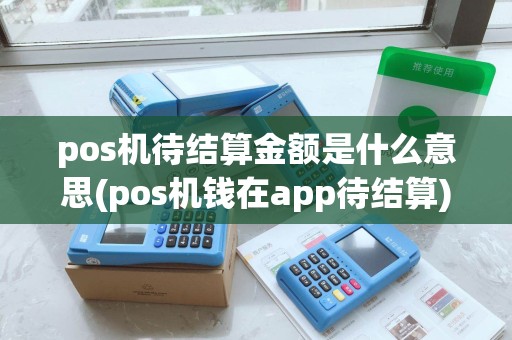 pos机待结算金额是什么意思(pos机钱在app待结算) pos机待结算金额是什么意思(pos机钱在app待结算)