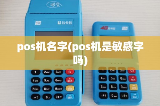 pos机名字(pos机是敏感字吗) pos机名字(pos机是敏感字吗)