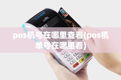 pos机号在哪里查看(pos机单号在哪里看)