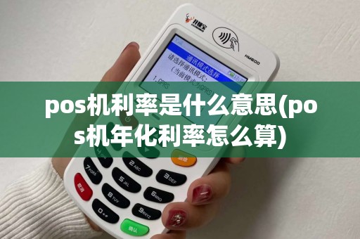 pos机利率是什么意思(pos机年化利率怎么算)