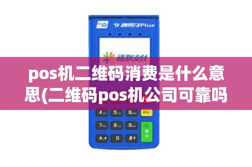 pos机二维码消费是什么意思(二维码pos机公司可靠吗)