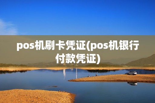 pos机刷卡凭证(pos机银行付款凭证) pos机刷卡凭证(pos机银行付款凭证)