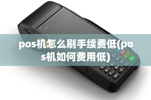 pos机怎么刷手续费低(pos机如何费用低) pos机怎么刷手续费低(pos机如何费用低)