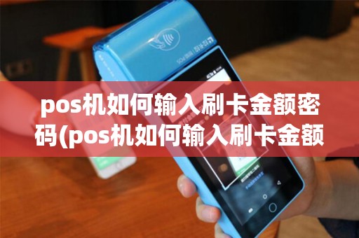 pos机如何输入刷卡金额密码(pos机如何输入刷卡金额)