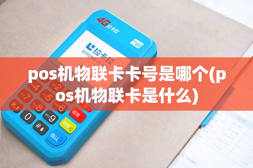 pos机物联卡卡号是哪个(pos机物联卡是什么)