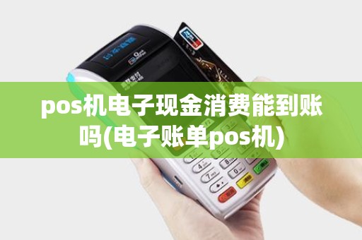 pos机电子现金消费能到账吗(电子账单pos机)