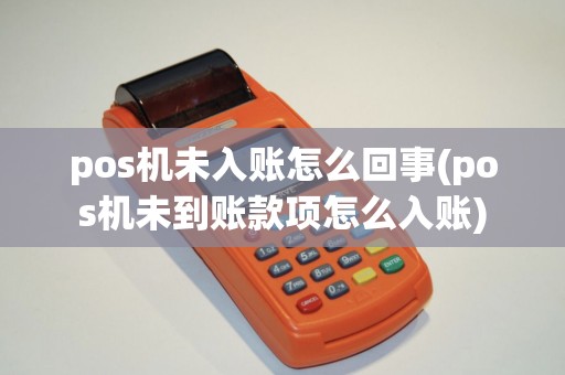 pos机未入账怎么回事(pos机未到账款项怎么入账) pos机未入账怎么回事(pos机未到账款项怎么入账)