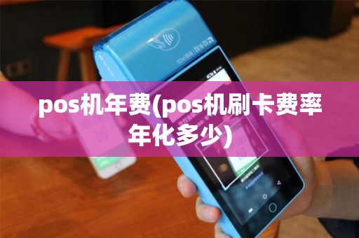 pos机年费(pos机刷卡费率年化多少)