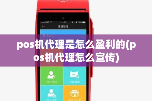 pos机代理是怎么盈利的(pos机代理怎么宣传)