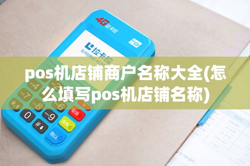 pos机店铺商户名称大全(怎么填写pos机店铺名称)