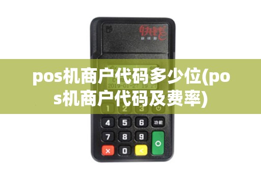 pos机商户代码多少位(pos机商户代码及费率)