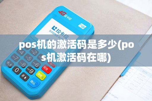 pos机的激活码是多少(pos机激活码在哪)