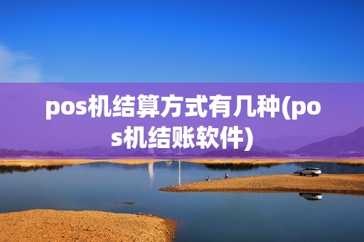 pos机结算方式有几种(pos机结账软件)