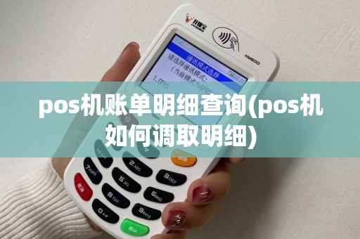pos机账单明细查询(pos机如何调取明细) pos机账单明细查询(pos机如何调取明细)