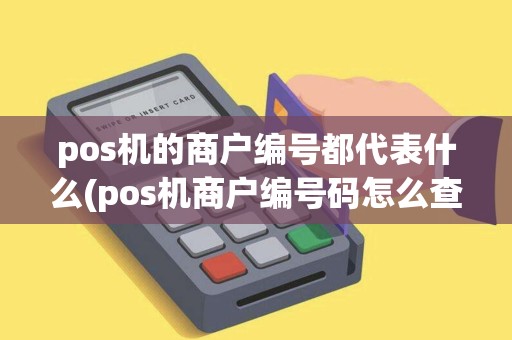 pos机的商户编号都代表什么(pos机商户编号码怎么查询) pos机的商户编号都代表什么(pos机商户编号码怎么查询)
