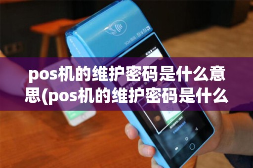 pos机的维护密码是什么意思(pos机的维护密码是什么) pos机的维护密码是什么意思(pos机的维护密码是什么)