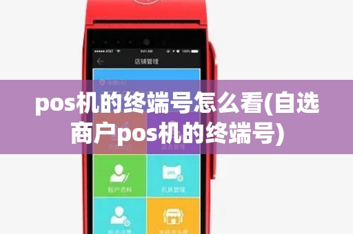 pos机的终端号怎么看(自选商户pos机的终端号) pos机的终端号怎么看(自选商户pos机的终端号)