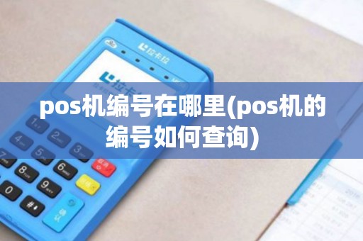pos机编号在哪里(pos机的编号如何查询) pos机编号在哪里(pos机的编号如何查询)