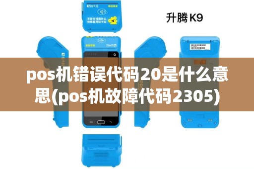 pos机错误代码20是什么意思(pos机故障代码2305)