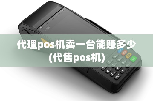 代理pos机卖一台能赚多少(代售pos机) 代理pos机卖一台能赚多少(代售pos机)