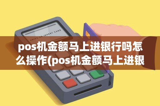 pos机金额马上进银行吗怎么操作(pos机金额马上进银行吗)
