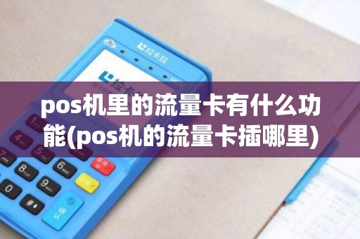 pos机里的流量卡有什么功能(pos机的流量卡插哪里) pos机里的流量卡有什么功能(pos机的流量卡插哪里)