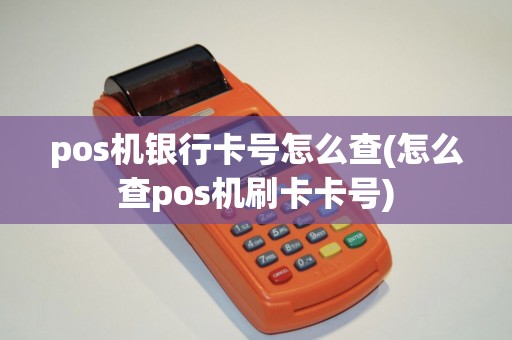 pos机银行卡号怎么查(怎么查pos机刷卡卡号) pos机银行卡号怎么查(怎么查pos机刷卡卡号)