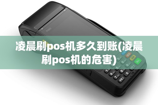 凌晨刷pos机多久到账(凌晨刷pos机的危害) 凌晨刷pos机多久到账(凌晨刷pos机的危害)