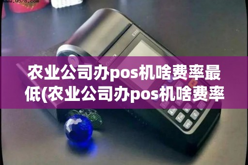 农业公司办pos机啥费率最低(农业公司办pos机啥费率) 农业公司办pos机啥费率最低(农业公司办pos机啥费率)