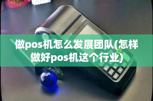 做pos机怎么发展团队(怎样做好pos机这个行业) 做pos机怎么发展团队(怎样做好pos机这个行业)