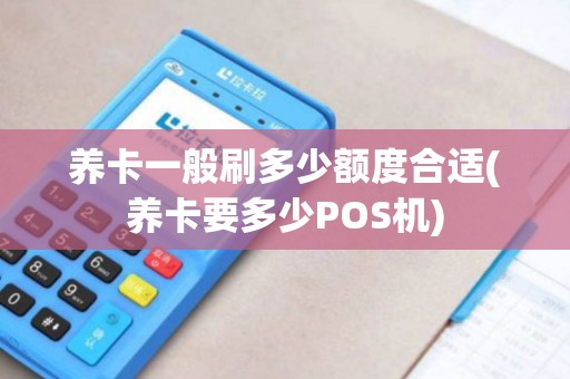 养卡一般刷多少额度合适(养卡要多少POS机)