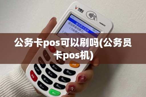 公务卡pos可以刷吗(公务员卡pos机) 公务卡pos可以刷吗(公务员卡pos机)
