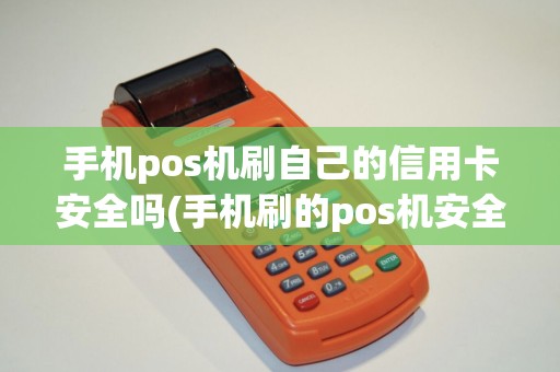 手机pos机刷自己的信用卡安全吗(手机刷的pos机安全吗) 手机pos机刷自己的信用卡安全吗(手机刷的pos机安全吗)